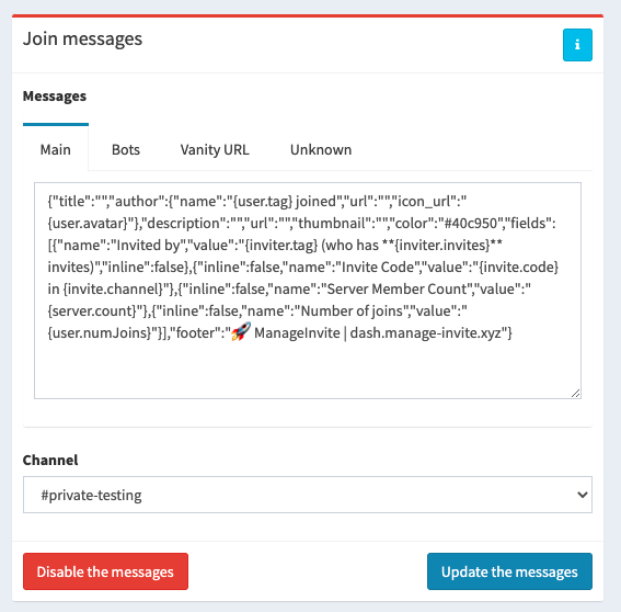 Example Embed Generator Dash