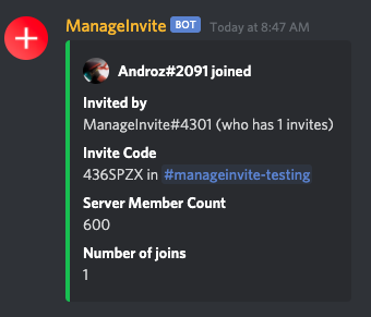 Example Embed Message